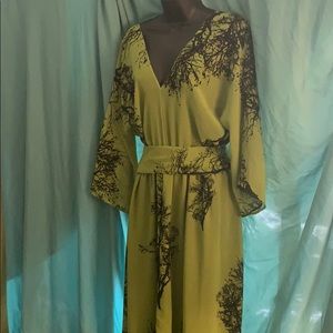 Forest chartreuse gown